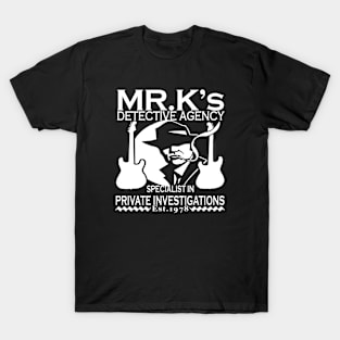 Dire Straits Inspired Mark Knopfler Private Investigations T-Shirt